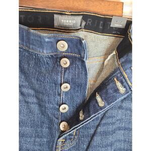 Torrid Blue Straight Leg Jeans